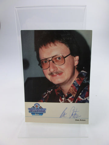 Uwe Anton Autogrammkarte mit Unterschrift Perry Rhodan