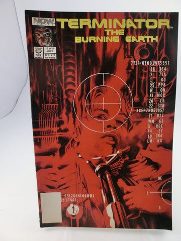 Terminator Burning Earth Comic 5 of 5 Now 1989, ungelesen! engl.