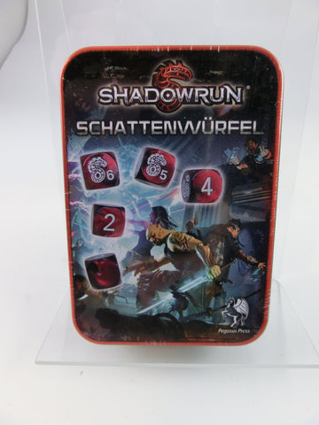 Shadowrun Schattenwürfel rot, 2. Edition