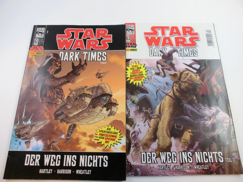 Star Wars Dark Times 1, 2 Comic - Panini