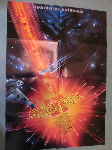 Star Trek VI Das Unentdeckte Land Plakat A1