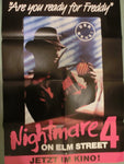 Nightmare on Elm Street 4 Plakat A1