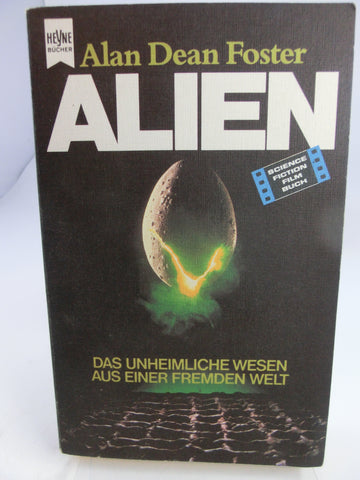 Alien -  Roman zum Film, Heyne, 1. Auflage, mit Fotos!