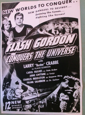 Flash Gordon Photoplakat US-Format 11 x 14 " (100 c 65 cm)