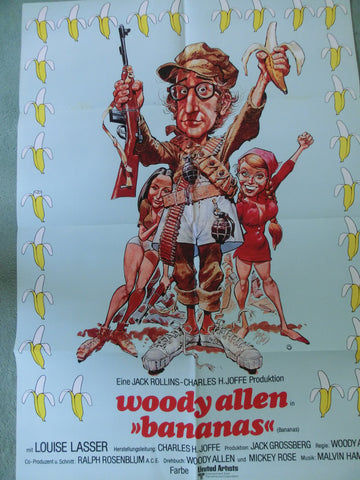 Bananas - Woody Allan Plakat A1