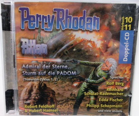 Perry Rhodan / Atlan Hörbuch 10/11 - Admiral der Sterne / Sturm auf die Pandom