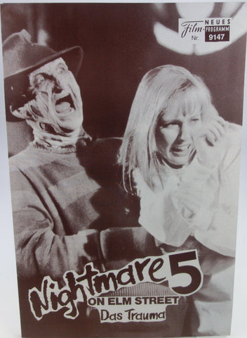 Nightmare on Elm Street 5 Trauma Neues Film-Programm 9147