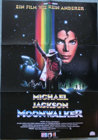 Moonwalker - Michael Jackson Video Plakat 60 x 42 cm