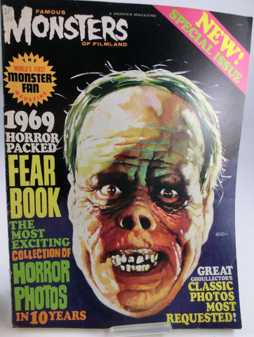 Famous Monsters of Filmland Special issuey Yearbook 1970