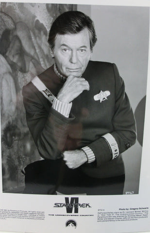 Star Trek VI Undisc. Country Pressefoto McCoy 26x21cm