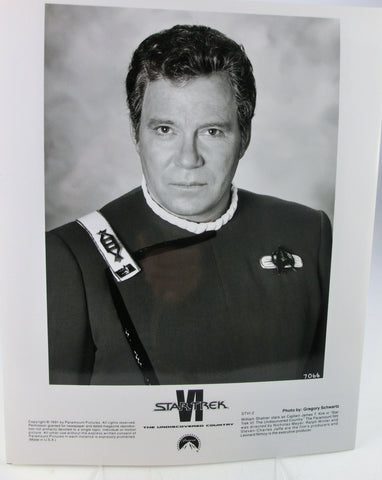 Star Trek VI Undisc. Country Pressefoto Kirk 26x21cm