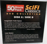 SciFi-Classics DVD Collection Disk 6   4 Filme  ( NTSC-Format )