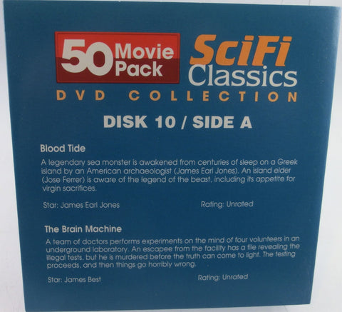 SciFi-Classics DVD Collection Disk 10   4 Filme  ( NTSC-Format )