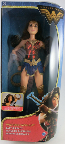 Wonder Woman - Battle ready mit Lasso, 30 cm Fashion Doll, Mattel, DC