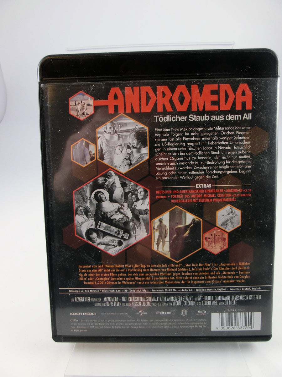 Andromeda Tödlicher Staub Aus Dem All Ganzer Film Andromeda - Tödlicher Staub aus dem All Blu-ray – Andere Welten