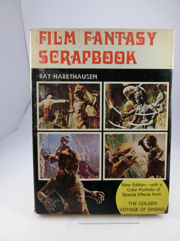 Film Fantasy Scrapbook 2nd Edition Revised + signed by Ray Harryhausen!