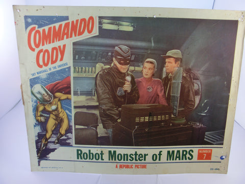 Commando Cody - Robot Monsters of Mars USA Aushangfoto, Lobby card 1953