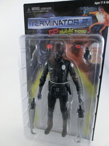 Terminator 2 T-1000 WhiteHot Action Figur, Neca 2018