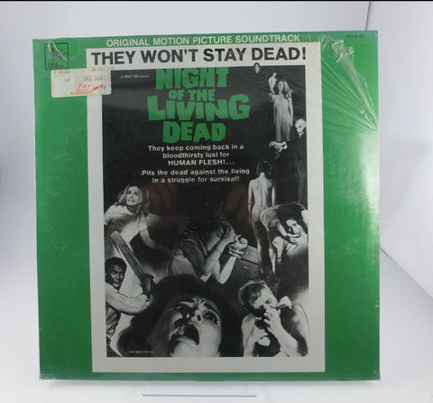 Night of the Living Dead Soundtrack - LP , Schallplatte , Vinyl  near mint!