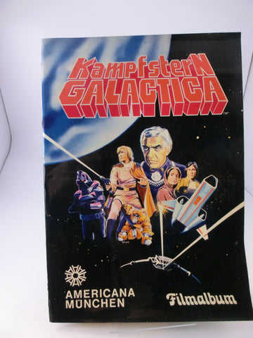 Sammelbilderalbum Kampfstern Galactica Americana . komplett