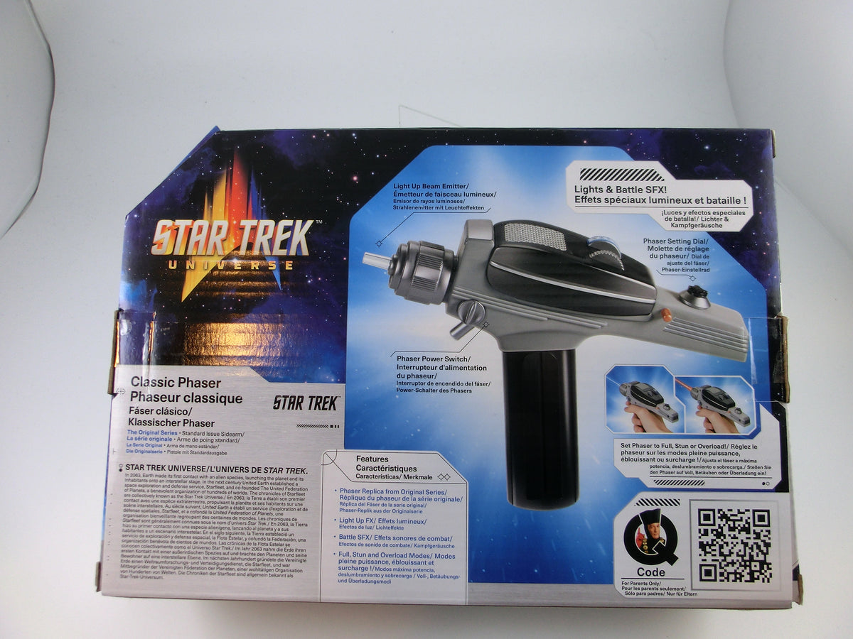 Star Trek TOS Replik 1/1 Phaser mit Sound + Licht / Playmates 2020