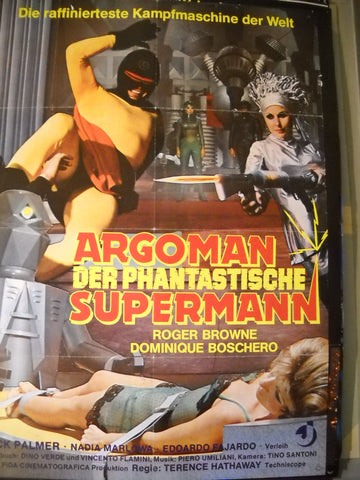 Argoman - der Phantastische Supermann - Plakat A1