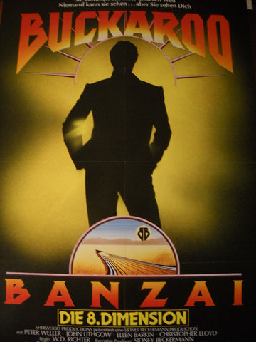 Buckaroo Banzai - Die 8. Dimension Plakat A1