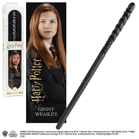 Ginny Weasley Zauberstab 30 cm + 3D Lesezeichen