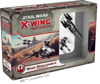 Star Wars X-Wing Miniaturspiel Saws Rebellenmiliz