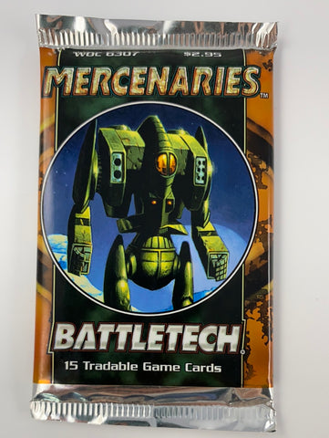 Battletech Mercenaries Trading Cards, engl.