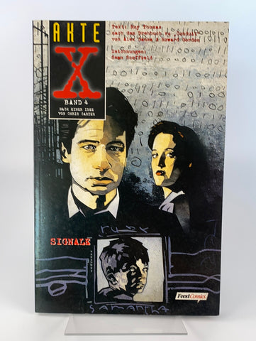 Akte X - Band 4 Signale  Feest 1998, 1. Auflage