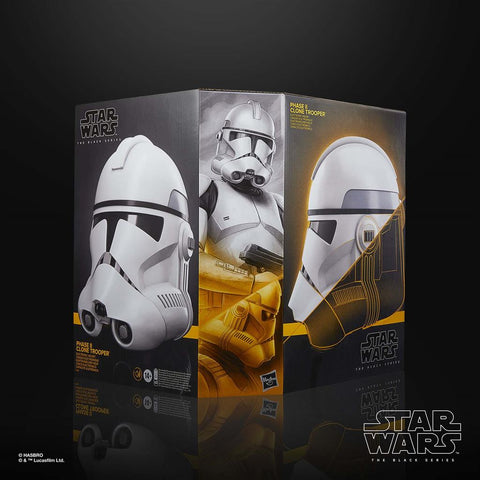 Star Wars Black Series Phase II Clone Trooper Premium Helm Electronic Helmet