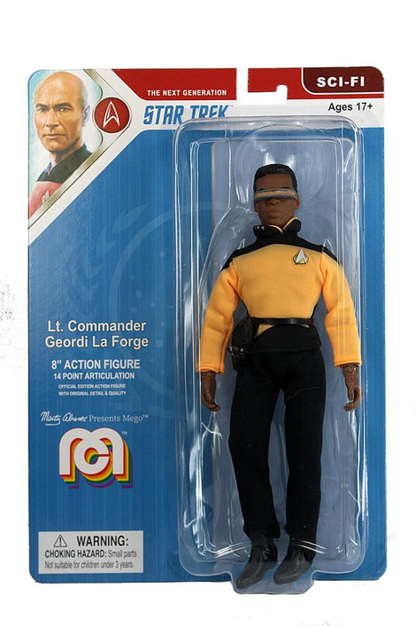 Star Trek TNG  Actionfigur La Forge. 20 cm´ Mego