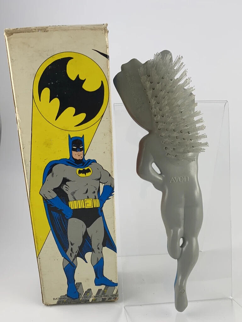Vintage Batman Haarbürste Avon 1976 OvP!