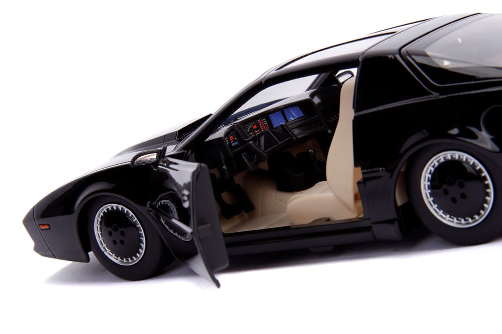 Knight Rider Diecast Modell 1/24 1982 Ponitac Trans AM Try Me -leuchtet!