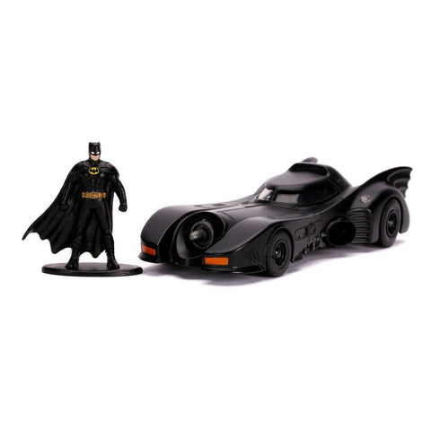 Hollywood Rides Diecast Modell 1/32 1989 Batmobile mit Figur