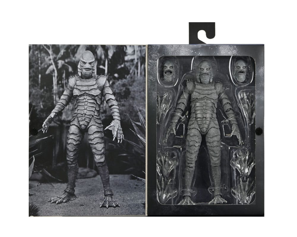 Universal Monsters Actionfigur Ultimate Creature from the Black Lagoon (B&W) 18 cm