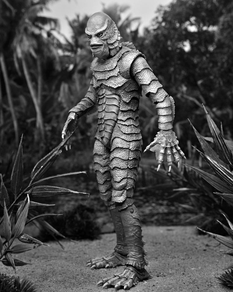 Universal Monsters Actionfigur Ultimate Creature from the Black Lagoon (B&W) 18 cm
