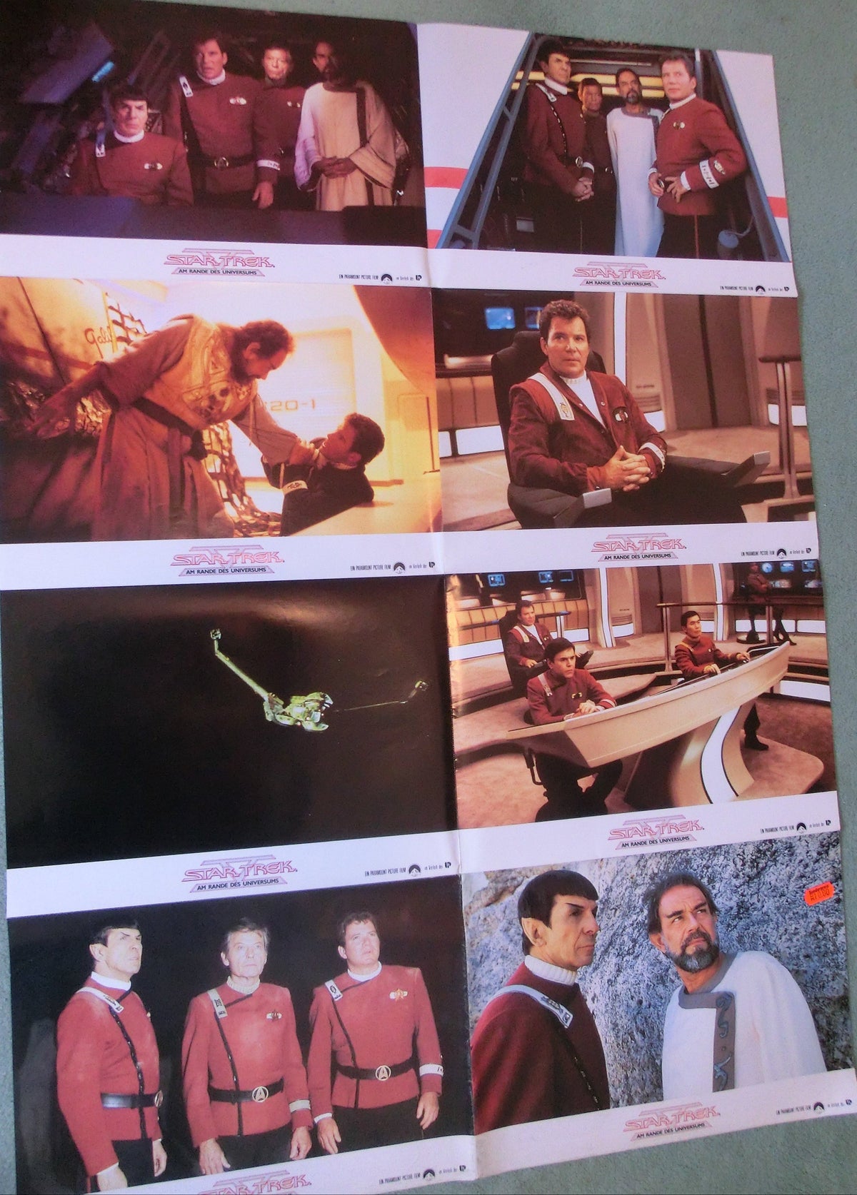 Star Trek V Am Rande des Universums- 8 Aushangfotos