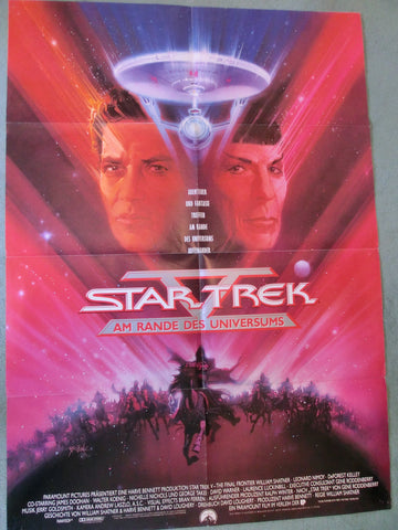 Star Trek V Am Rande des Universums Plakat A1