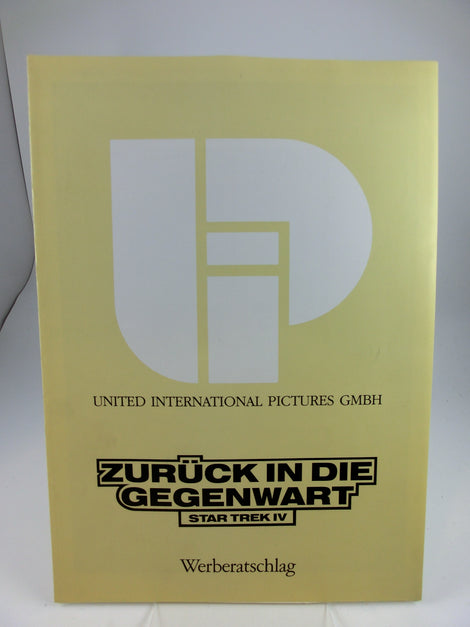 Star Trek IV Zurück i.d. Gegenwart Werberatschlag