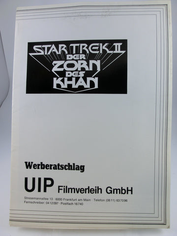 Star Trek II Zorn des Khan Werberatschlag