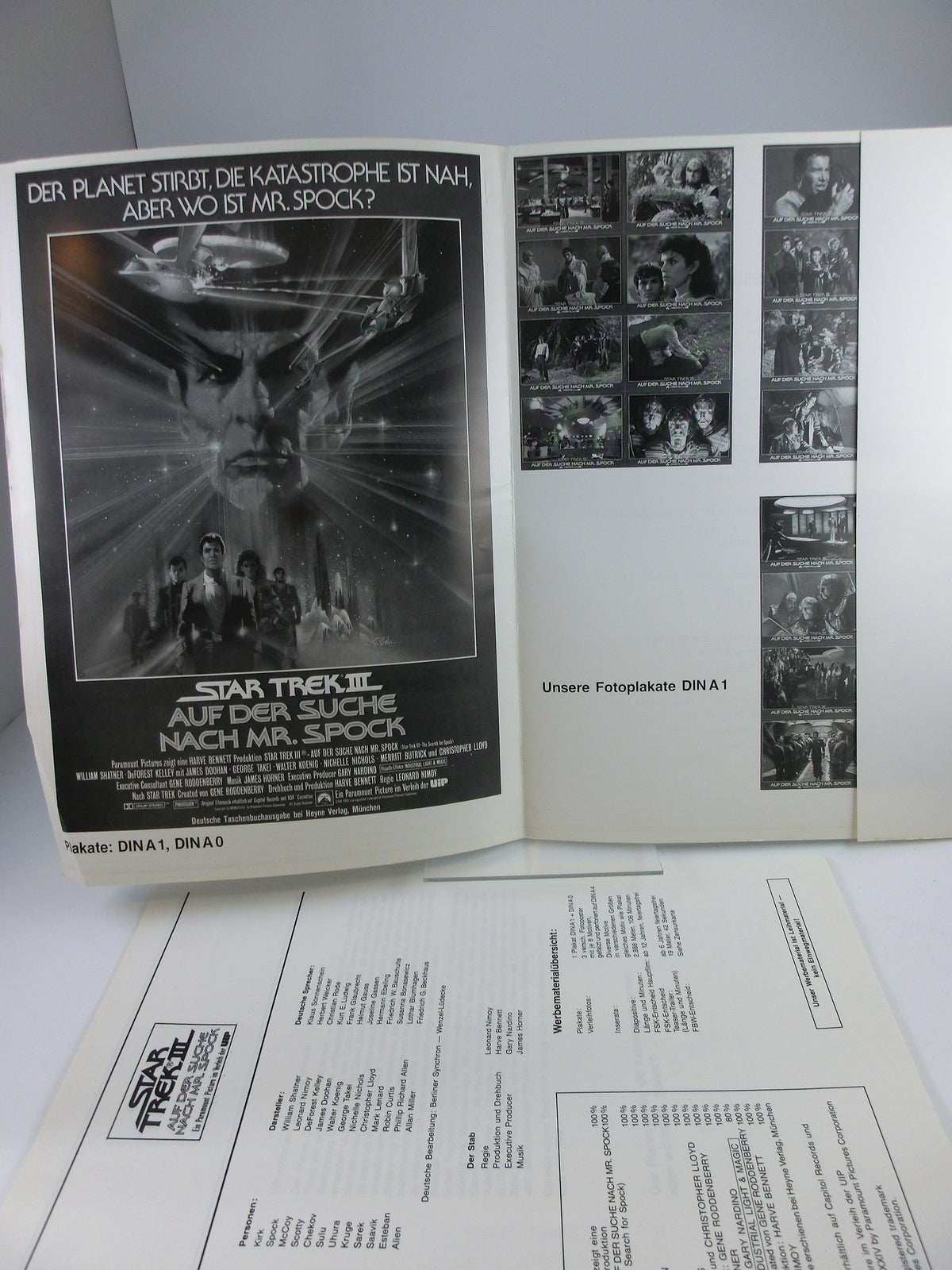 Star Trek III A.d.Suche n. Mr. Spock Werberatschlag