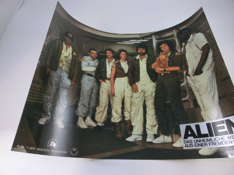 Alien Aushangfoto , große deutsche Lobby Card 1979 35,5 x 28 cm U.S.A - Motiv