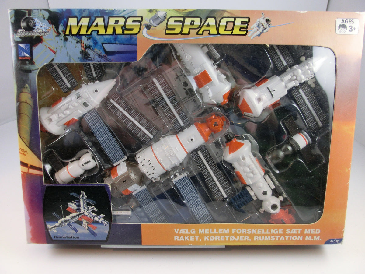 Mars Space - Raumstation / SpeedCar, New-Ray Toys