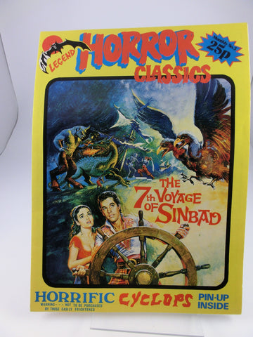 Legend Horror Classics Sindbad Poster Magazine