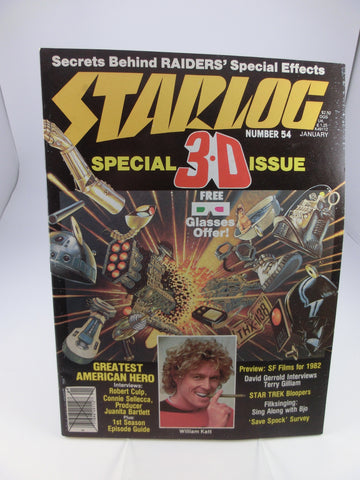 Starlog Magazin 54 1982 - 3-D Issue