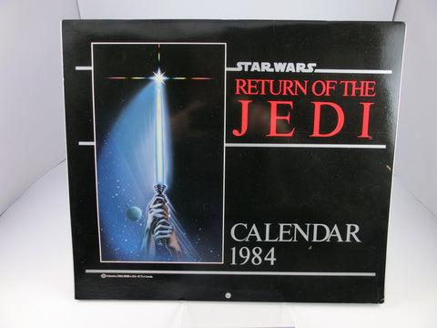 Star Wars Calendar 1984 vintage 31 x 27 cm unbenutzt