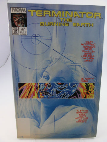 Terminator Burning Earth Comic 1 of 5 Now 1989, ungelesen! engl.
