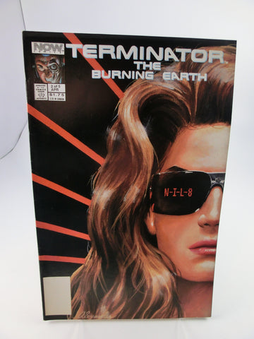 Terminator Burning Earth Comic 2 of 5 Now 1989, ungelesen! engl.